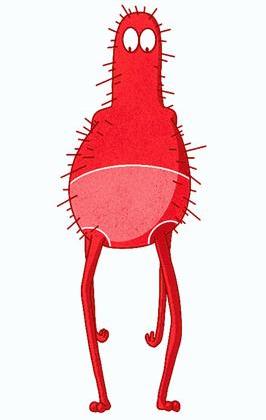 Throat Bugs from the Germbugs