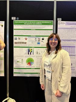 Kathryn Burdon at the Poster Block -Annual Conference 2025