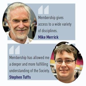 Mike and Stephen headshots and quotes