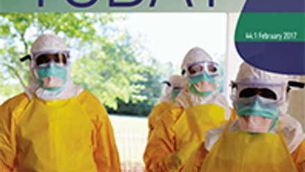 Cover of Microbiology Today, issue of February 2017