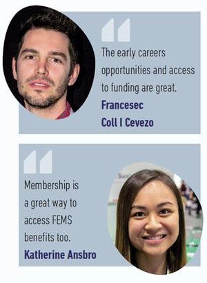 Francesec and Katherine headshots and quotes