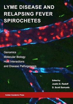 Book cover of Lyme disease and relapsing fever spirochetes