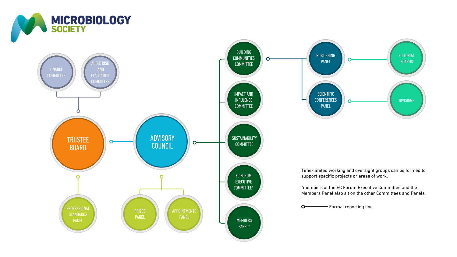 Diagram of governance structure