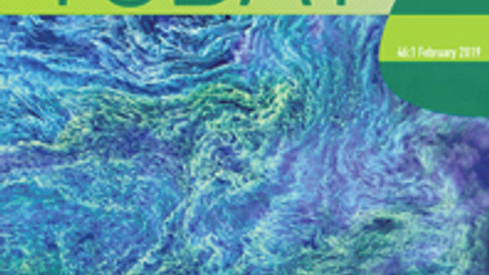 Cover of Microbiology Today, issue of February 2019