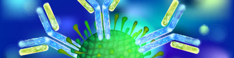 A close up shot of fluorescent green microbes.