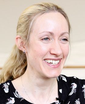 Headshot of Sarah Coulthurst.