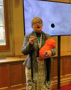 Natalie Bennett speaking.