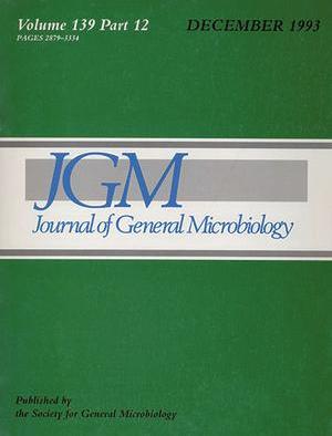 Cover of Journal of General Microbiology, issue of December 1993